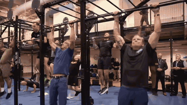 Kennedy and Hegseth face off in DoD fitness challenge workout